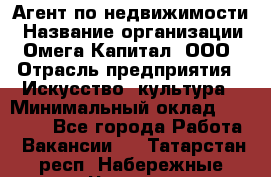 Агент по недвижимости › Название организации ­ Омега-Капитал, ООО › Отрасль предприятия ­ Искусство, культура › Минимальный оклад ­ 45 000 - Все города Работа » Вакансии   . Татарстан респ.,Набережные Челны г.